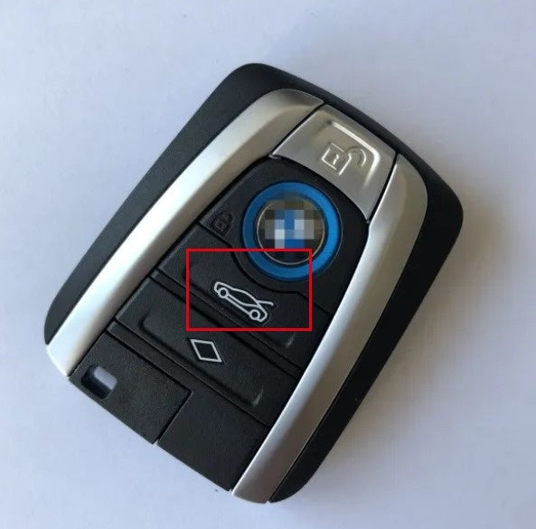 BMW sleutel 4 knoppen zwart