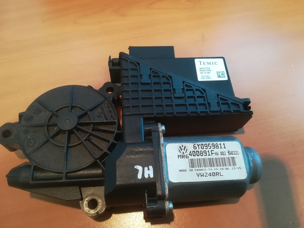 VW raam motor 6Y0959811 (versie A)