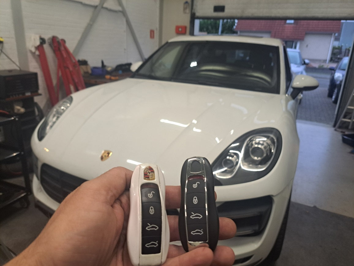 Porsche sleutel met afstandsbediening