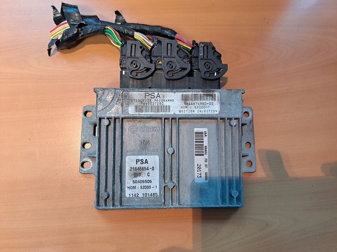 Citroen Peugeot ECU Sagem S2000