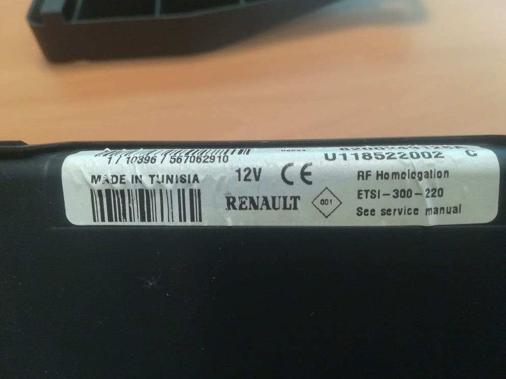 Renault Centrale vergrendeling module
