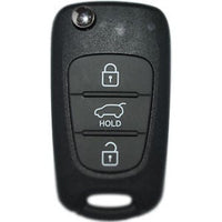 Kia sleutel met afstandsbediening thumbnail 1