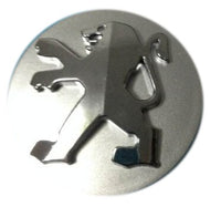 wielnaafdop Peugeot 60mm Zilver thumbnail 1