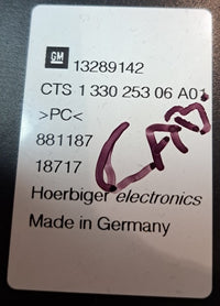 Opel Astra Twintop koffer dak ECU thumbnail 2