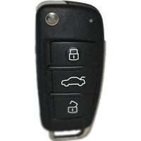Audi sleutel met afstandsbediening thumbnail 1