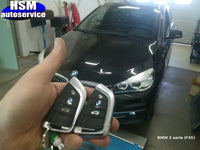 BMW sleutel 3 knoppen keyless go thumbnail 3