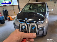 BMW sleutel 4 knoppen zwart thumbnail 2