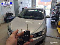 Chevrolet sleutel met afstandsbediening thumbnail 3
