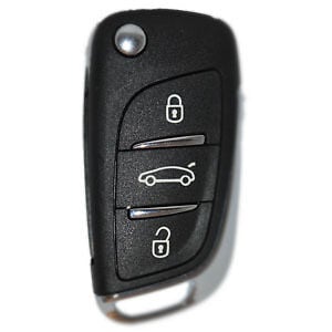 Citroen  sleutel met afstandsbediening