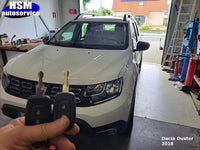 Dacia Renault sleutel met afstandsbediening thumbnail 4