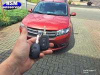 Dacia Renault sleutel met afstandsbediening thumbnail 2