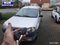 Dacia Renault sleutel met afstandsbediening thumbnail 3