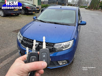 Dacia Renault sleutel met afstandsbediening thumbnail 3