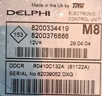 Nissan Renault ECU 8200376886 thumbnail 2