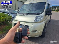 Citroen Fiat Peugeot sleutel met afstandsbediening thumbnail 3