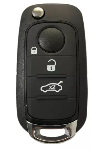 Fiat sleutel met afstandsbediening
