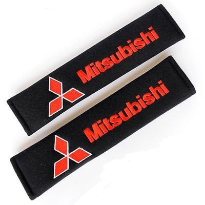 Gordel beschermer met logo - Mitsubishi