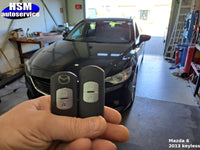 Mazda sleutel met afstandsbediening thumbnail 3