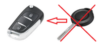 Mitsubishi sleutel met afstandsbediening thumbnail 2
