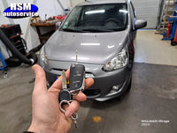 Mitsubishi sleutel met afstandsbediening thumbnail 4