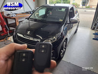 Peugeot sleutel met afstandsbediening thumbnail 2