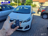 Peugeot sleutel met afstandsbediening thumbnail 2