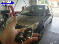 Peugeot sleutel met afstandsbediening thumbnail 2