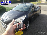 Peugeot sleutel met afstandsbediening thumbnail 2
