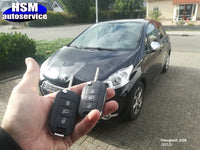 Peugeot sleutel met afstandsbediening thumbnail 4