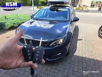 Peugeot sleutel met afstandsbediening thumbnail 2
