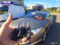 Peugeot sleutel met afstandsbediening thumbnail 2