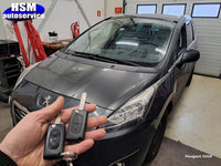 Peugeot sleutel met afstandsbediening thumbnail 3