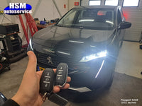 Peugeot sleutel met afstandsbediening thumbnail 2