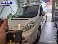 Citroen Peugeot sleutel met afstandsbediening thumbnail 2