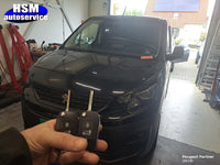 Peugeot sleutel met afstandsbediening thumbnail 3