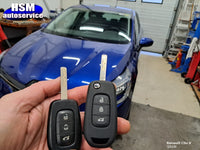 Renault sleutel met afstandsbediening thumbnail 4