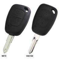 Nissan  Opel Renault autosleutel 2 knoppen thumbnail 1