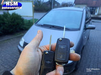 Seat / VW sleutel met afstandsbediening thumbnail 2