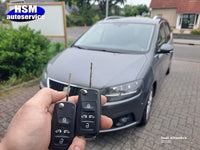 Seat / VW sleutel met afstandsbediening thumbnail 2