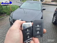 Skoda / VW sleutel met afstandsbediening thumbnail 2