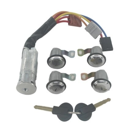 Deurslot set + contactslot Citroen / Peugeot
