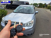 Subaru sleutel met afstandsbediening thumbnail 2