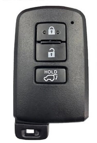 Toyota sleutel met afstandsbediening thumbnail 1