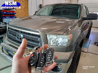 Toyota Tundra sleutel met afstandsbediening thumbnail 2