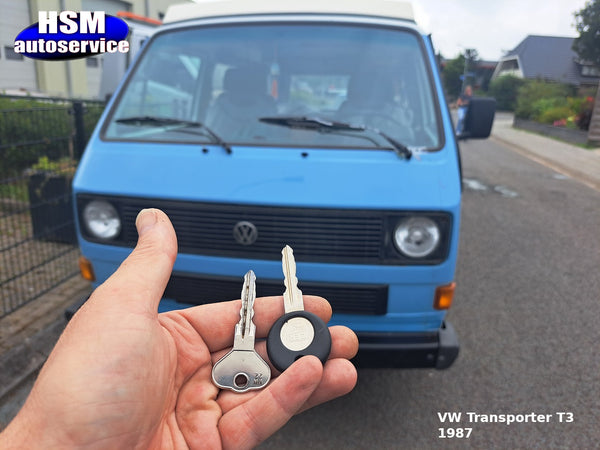 VW sleutel zonder afstandsbediening