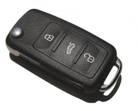 Skoda sleutel met afstandsbediening thumbnail 1