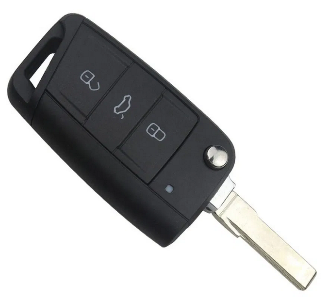 VW sleutel met afstandsbediening
