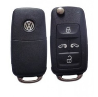 Seat / VW sleutel met afstandsbediening thumbnail 1